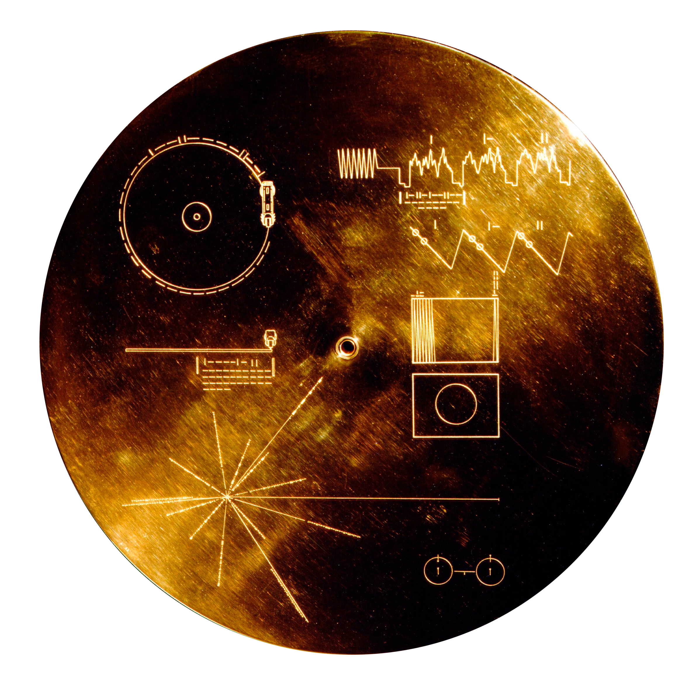 Retro del vinile: diagrammi e coordinate